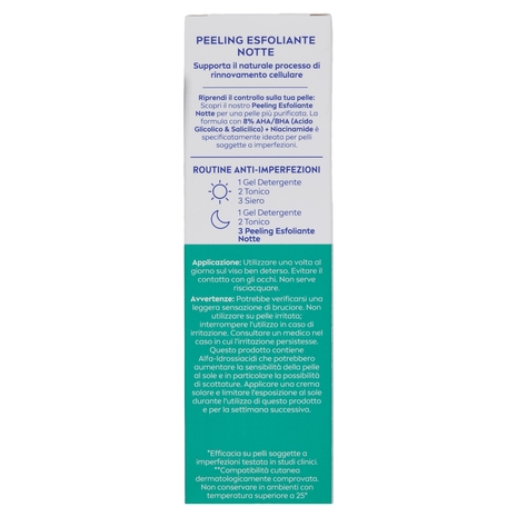 Nivea Derma Skin Clear Peeling Esfoliante Notte 40 ml